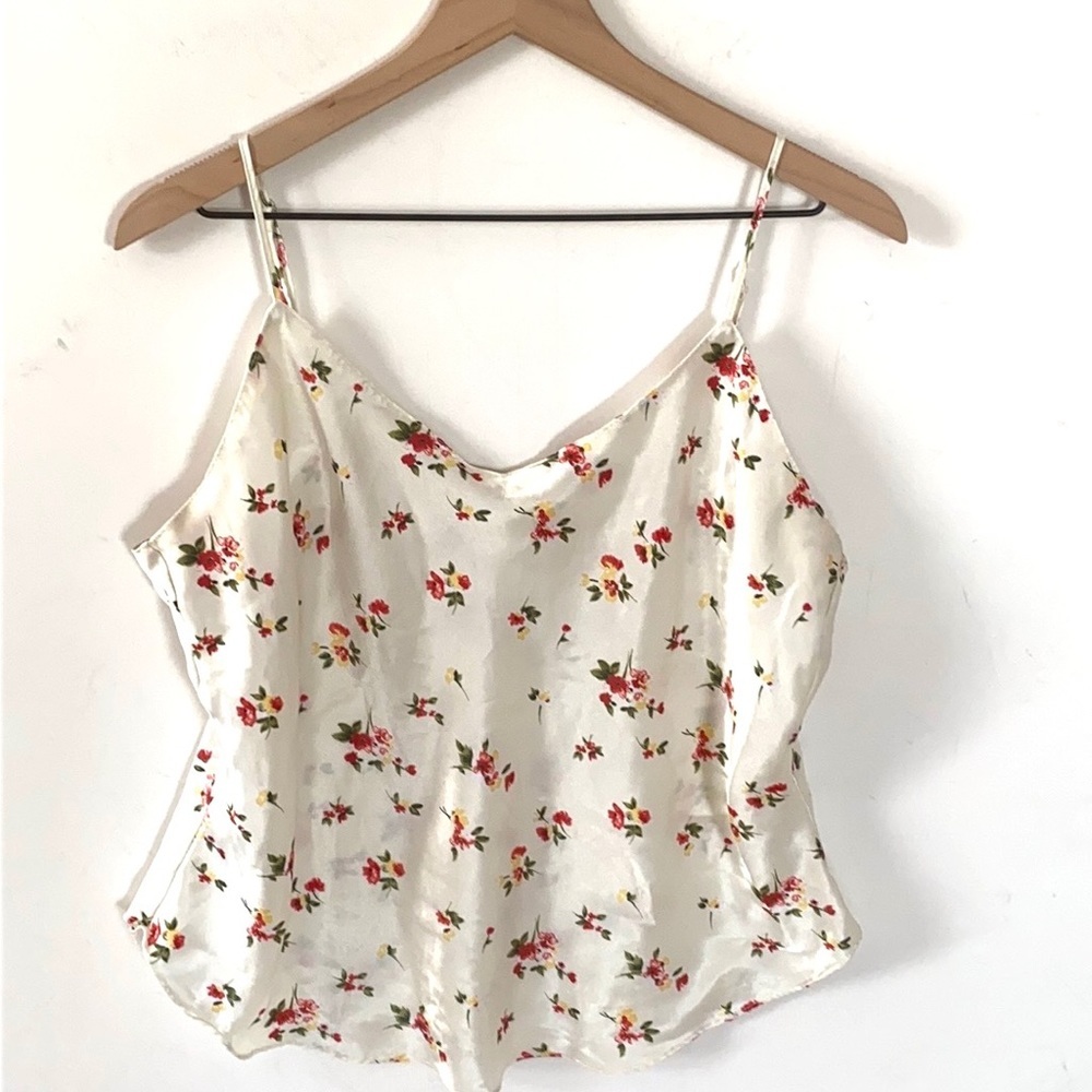 Floral boho cami, Size 1X - Picture 2 of 10